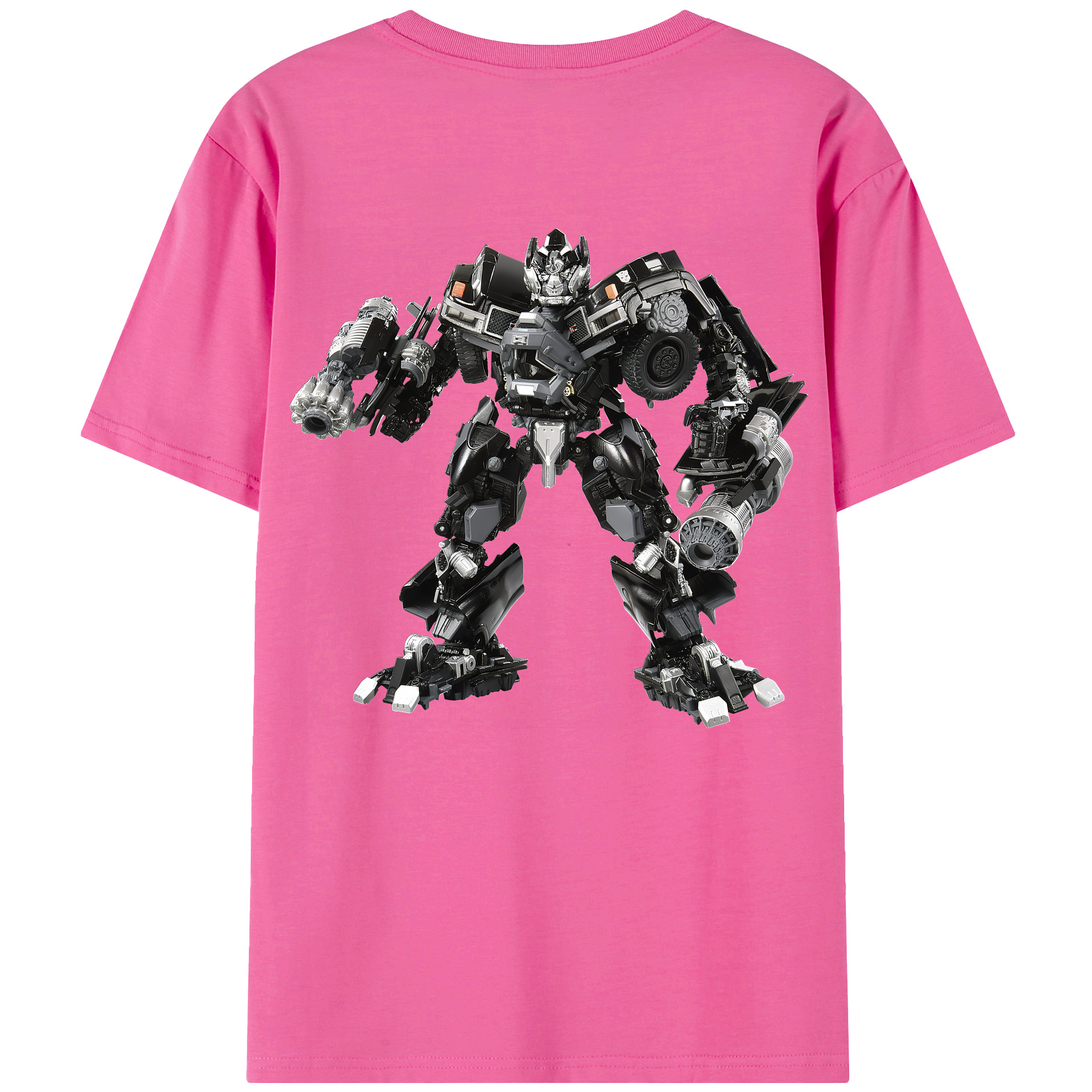 （画像用） Transformers トランスフォーマー レディース半袖Tシャツ(バックプリント)